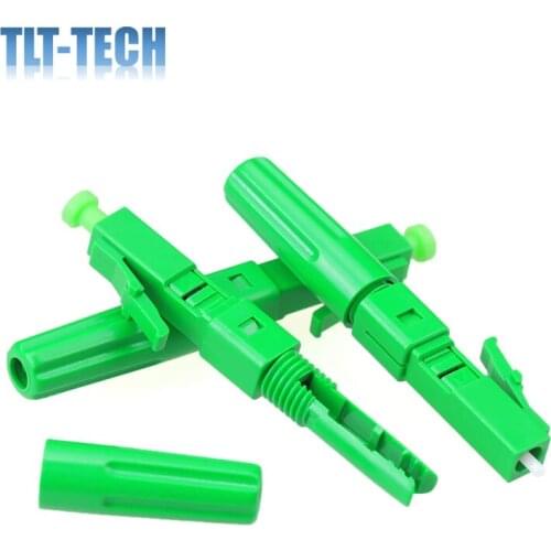 5 pieces /pack FTTH LC-（UPC/APC) Optical Fiber Cable Quick LC Fast Connector adapter (5pcs) KELUSHI (LC/APC)