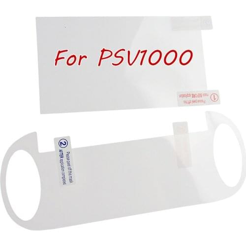 50sets FOR PSV1000 Tempered Clear Full HD Screen Protector Cover Protective Film Guard HD scratch resistant FOR PS Vita PSV 1000