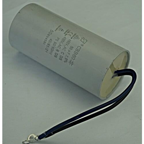 50uf water Pump Capacitor - for LX LP300 /3HP pump and other machine that need 50uf motor capacitor