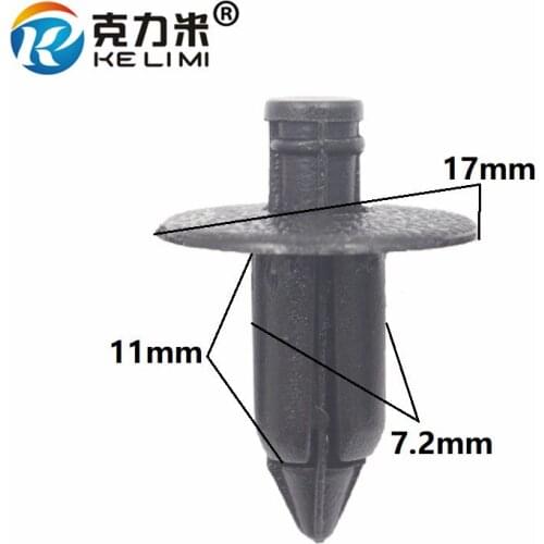 KE LI MI Auto Interior Door Trim Panel Fastener Rivet For Suzuki Mitsubishi Toyota Expansion Retaining Clip Fixed Garnish