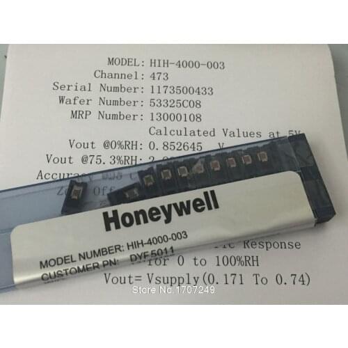 Free shipping 10pcs/lot HIH-4000-003 HIH-4000 HIH4000 SIP Humidity Sensors HIH4000-003