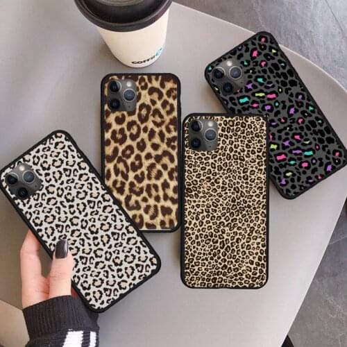 Leopard print sexy pattern Phone Case for iPhone 11 12 pro XS MAX 8 7 6 6S Plus X 5S SE 2020 XR