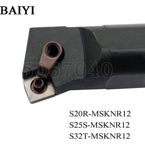 S20R-MSKNR12 S25S-MSKNR12 S32T-MSKNR12 Internal Turning Tool Holder Lathe cutter MSKNL 20/25/32mm Carbide inserts CNC Boring Bar