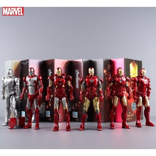 Disney Marvel Legends Avengers Heroes 7" Iron Man mark armor mk1 mk2 mk3 mk4 mk5 mk6 mk7 mk8 Movie Action Figure genuine toy