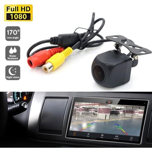 HD 1080P 170 Wide Angle Night Vision Car Rear View Camera Reverse Parking Cam Waterproof CCD LED Auto Backup Monitor Universal