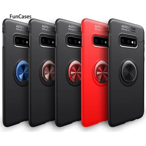 Magnetic Support Soft Leather Covers For Samsung S10E Fundas Pouch Case Samsung Galaxy M80S S10 Lite Plus A91 5G TPU Protector