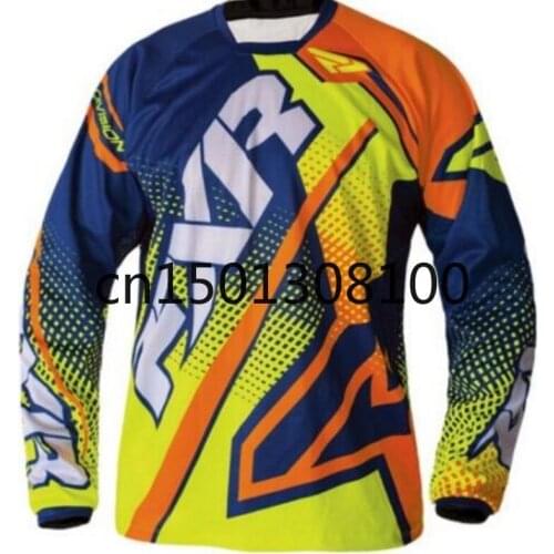 2021 New Arrive Motor Jersey DH Off Road Mountain Bike MTB MX Motocross Scycling Jersey Men Long Sleeveelectric Motorcycle