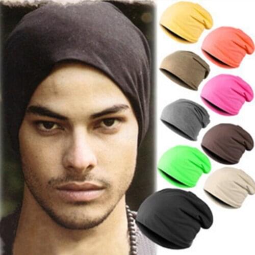 2020 Mens Hat Womens Autumn Beanie Knitted Winter Cap Casual Beanies Solid Hip hop Slouch Skullies Bonnet Unisex Hats Gorro