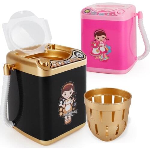 New False Eyelash Ceaner Automatic mini washing machine Electric Cute Cosmetic Makeup Brushes Sponge Cleaner Washer Tool