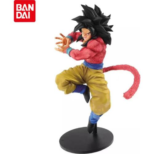 Japan Anime Original Banpresto Collection Figure - Super Saiyan 4 Son Gokou Limit Break Ten Times Kamehameha /b021d