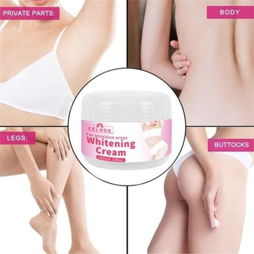 30gWhitening Face Cream For Dark Black Skin Lightening And body Skin Armpits Moisturizing Intimate Underarm Lotion L4R2
