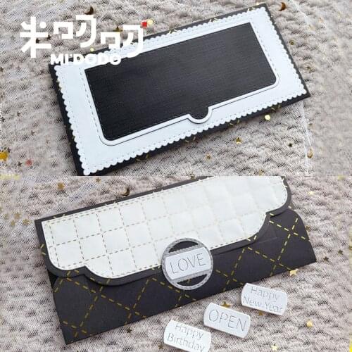 Surprise Envelope 2021 Cutting Dies for Scrapbooking Dies Memory Photo Album Paper Craft Midodo New Metal Cutting Dies