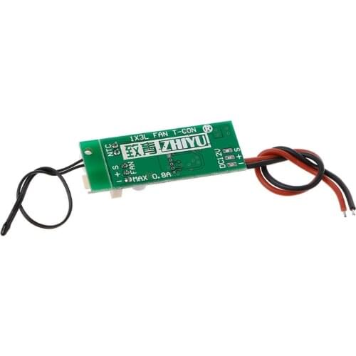 DC 12V Temperature Speed Controler Denoised Speed Controller for PC Fan/Alarm Dropshipping