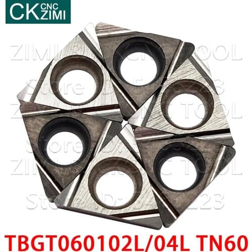 TBGT060102L TN60 TBGT060104L TN60 TBGT 0601 Carbide Inserts Cermet slotted turning Inserts tools CNC Metal lathe tools for steel