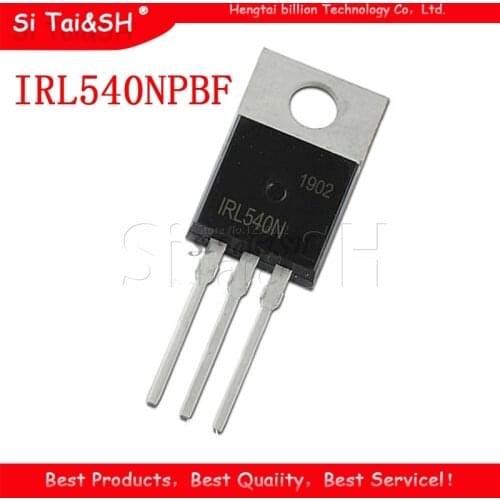 10pcs IRL540NPBF TO-220 IRL540 TO220 IRL540PBF IRL540N MOS pipe N-channel 100V 36A