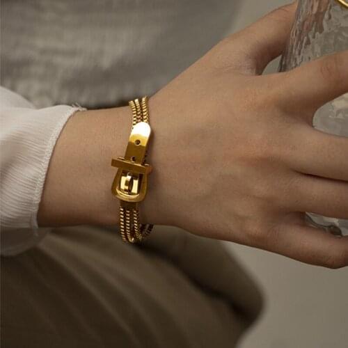 ALLYES Golden Bracelets