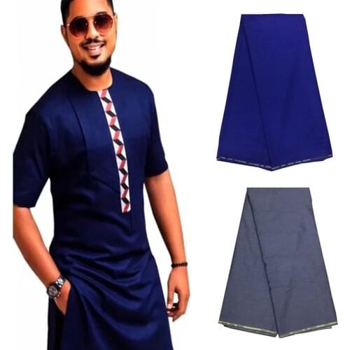 5 Yards TR Material Cashmer Cloth African Men African Agbada Soft TR Fabric with High Quality Men Material for Man Garment TX121