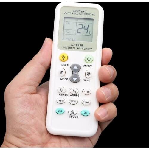 Kebidu kebidumei Newest Hot Universal Low Power Consumption 1028E Air Condition 1028E LCD A/C Muli Remote Control Controller