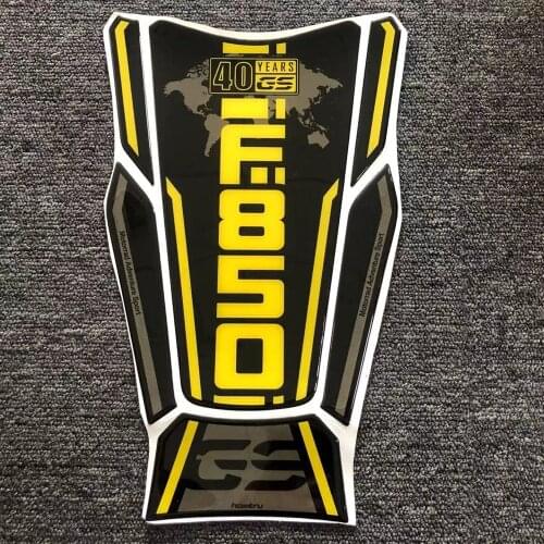 For BMW F850GS Adventure 40 Year Decals 2019-2021 Motorcycle Tank Pad Protector Sticker
