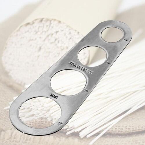 Stainless Steel Spaghetti Measurer Tool Pasta Portion Control Gadgets 4 Portions
