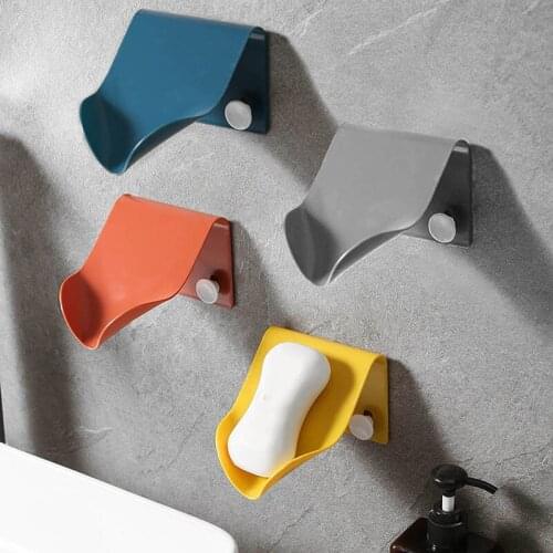 New Bathroom Portable Soap Dishes Creative And Convenient High Quality Seamless Wall-Mounted Soap Holder Household Merchandises