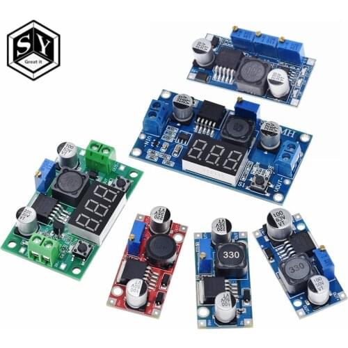 LM2596s lm2596hvs DC-DC step-down power supply module 3A adjustable step-down module LM2596 voltage regulator 24V 12V 5V 3V