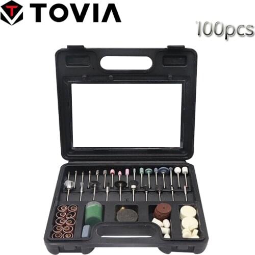 TOVIA Electric Mini Drill Bit Kit Dremel Rotary Tool Accessories Set Grinding Polishing Electric Rotary Tool for Dremel