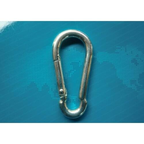 Gym Strength Traing Machine Fitness Machine Accessory Hook Spring Buckle Carabiner Hook Diameter 8mm