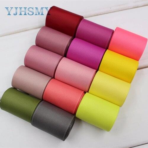 YJHSMY (1-1/2'') 38mm 5yard/lot handmade Printed Solid Grosgrain Ribbon Diy headwear accessories,wedding gift wrap 173212