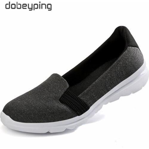 2020 Spring Autumn Woman Shoes Casual Female Flats Shoe Breathable Air Mesh Walking Loafers Light Weight Ladies Single Sneakers
