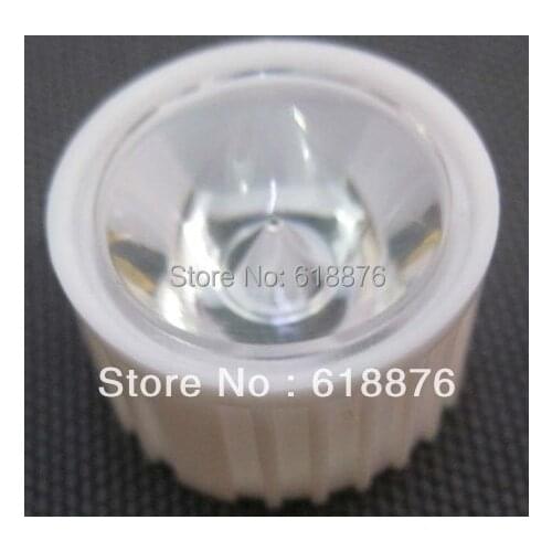 10pcs x 5 degrees led Lens for 1W 3W 5W Hight Power LED with holder