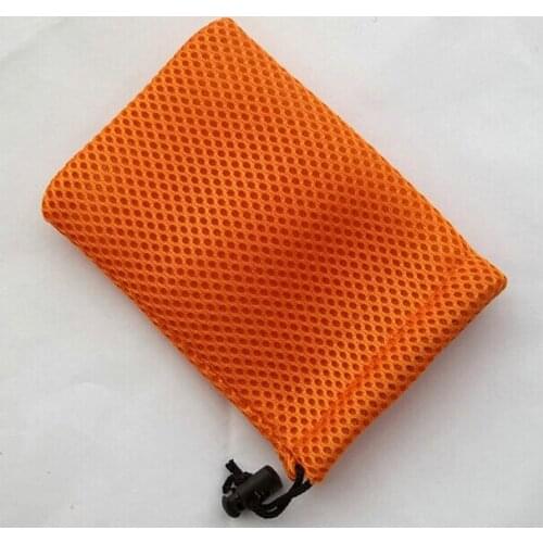 100pcs free shipping mesh drawstring bag jewelry mesh bag mesh gift bag pouches custom logo for gift PC parts phone jewelry