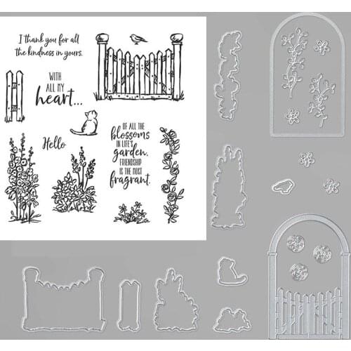 2021 Metal Cutting Dies and Stamps Stencils For Scrapbooking Stencil Album Paper DIY Gift Card Decoration Embossing