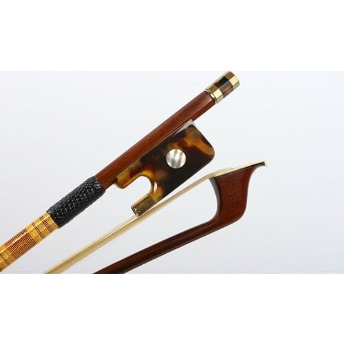 4/4 Cello Bow Straight good Balance Brazil wood Tortoise shell Frog Professional