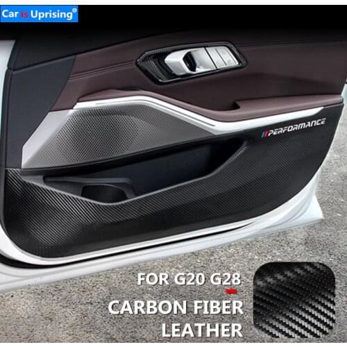 Car-styling door Anti-Kick Pad PVC Side Edge Film Protector Stickers For BMW 3 Series G20 G28 2019-2020 Car Accessories