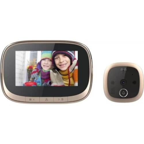 Digital door viewer 4.3Inch HD LCD Door Eye Video Doorbell IR Camera Infrared Night Vision1MP Security Door phone