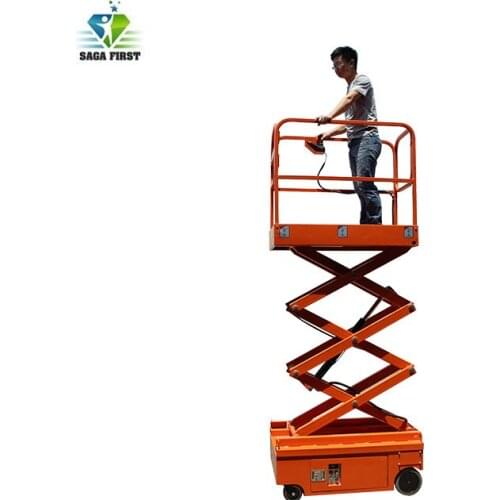 Indoor Hydraulic Electric Platform Lifting Self Propelled Scissor Lift