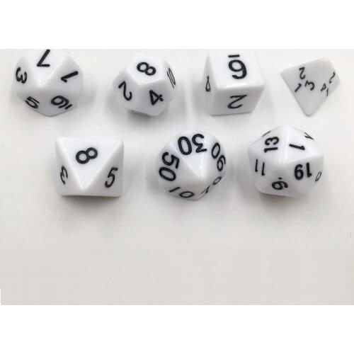 Rollooo Dice 7pc/set Polyhedral Dice Rpg Dice