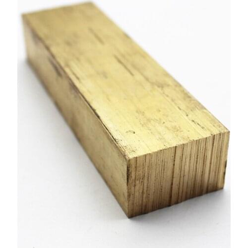 Brass flat bar,thickness 10mm/12mm,length 100mm brass square bar rod customized DIY accessories