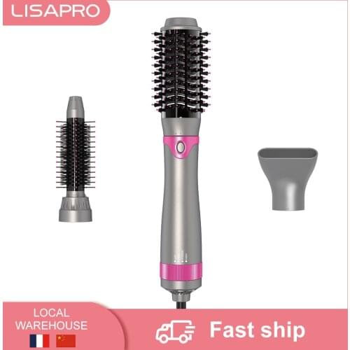 LISAPRO 3 IN I Hot Air Brush Set Multifunctional Hair Dryer Brush Household And Travel Styling Tool Fashion Hair Care Comb