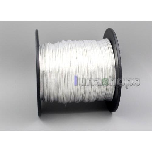 LN005332 100m Hi-Res Extreme Soft Pure 7n 99% OCC+ Silver plated Alloy 100*0.05 Insulating Wire Diameter:0.9mm(±0.3mm)