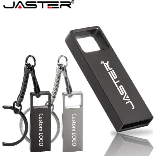 Business metal pen drive 128GB memoria USB flash drive 64GB Memory USB device 32 gb Black Pendrive for smart phone USB stick 4gb