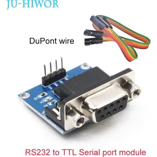 MAX232 RS232 To TTL Converter Module COM Serial Port Board MAX3232 MAX232CSE Female DB9 Connector