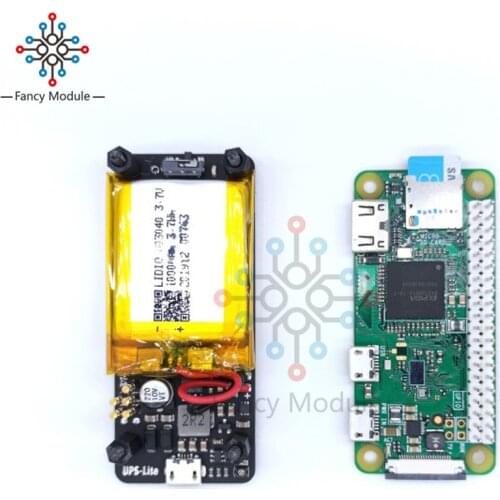 New UPS Lite V1.2 UPS Power HAT Board With Battery Electricity Detection For Raspberry Pi Zero Zero W Hot Selling