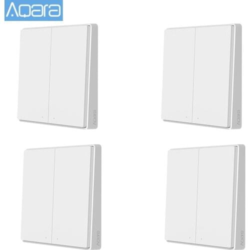 Original Aqara D1 Version Wireless Wall Switch Smart Light Remote Control ZigBee Switch for Mijia Mi Home APP