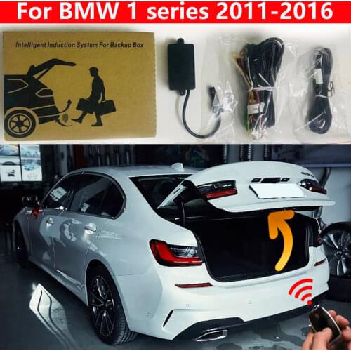 Car Trunk Opening For BMW 1 series 2011-2016 Tail box Foot kick Sensor Intelligent Tail Gate Lift Electric Tailgate