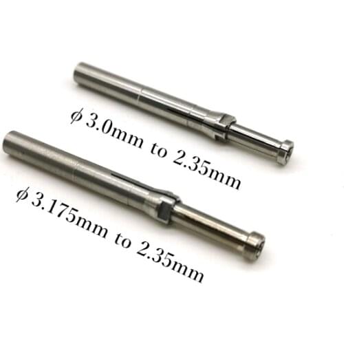 Strong 210 Micromotor Collect Sleeve Adapter Micromotor Handpiece Chuck Converter 3.175mm to 2.35mm 3.0mm to 2.35mm Handpiece