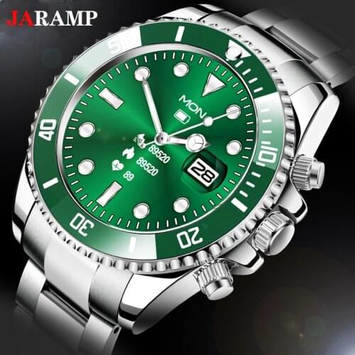 JARAMP Smart Watch Men Bluetooth Call Custom Dial Full Touch Screen Waterproof Smartwatch For Android IOS Sport Fitness Tracker