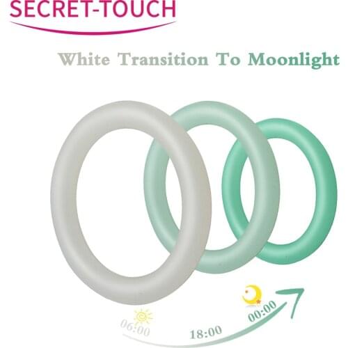 Luminous Silicone Cock Ring Sex Toys For Men Penis Ring Delay Ejaculation Testicle Ball Stretcher Erection Sex Products Shop