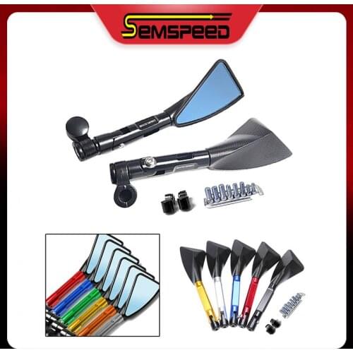 Universal Motorcycle Rearview Side Rear View Mirror Accessories For Honda Suzuki Kawasaki Yamaha Ducati BMW Aprilia Sports Bikes